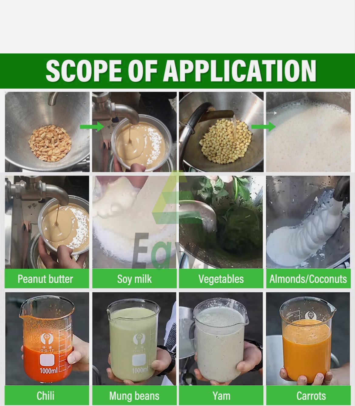 Commercial Split Peanut Butter Maker Mill Grinding Colloid Jam Paste Machine - Image 8