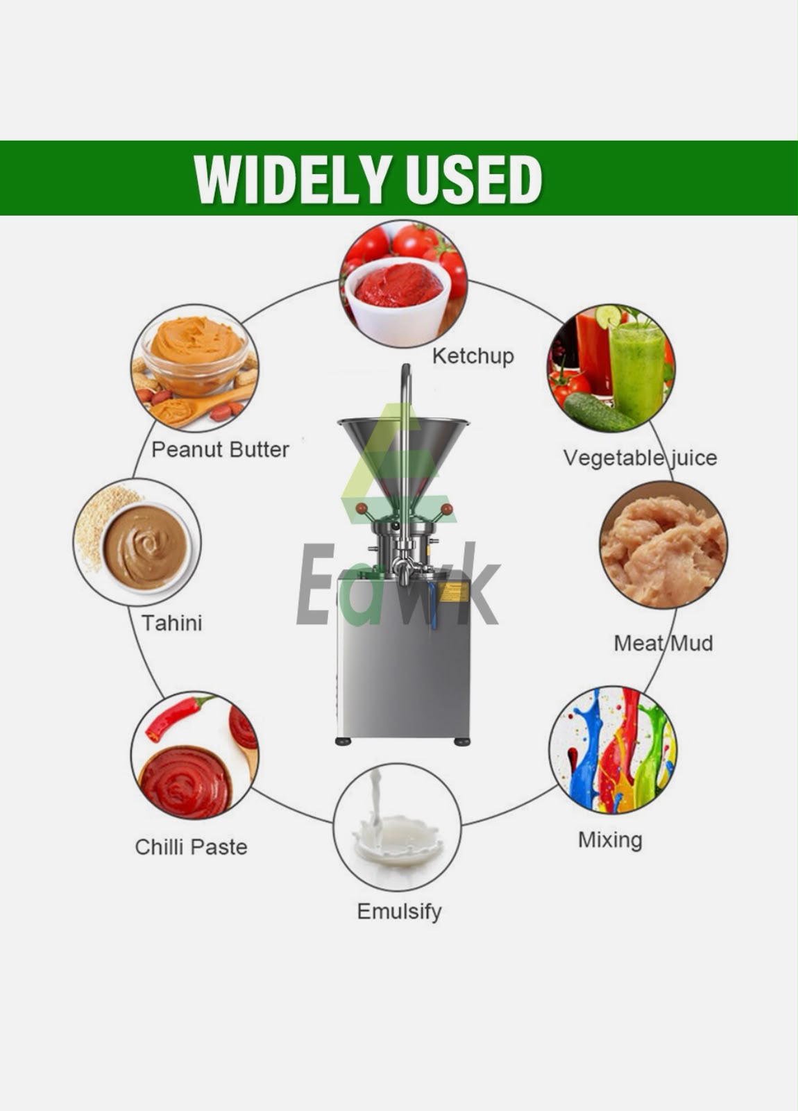 Commercial Split Peanut Butter Maker Mill Grinding Colloid Jam Paste Machine - Image 13