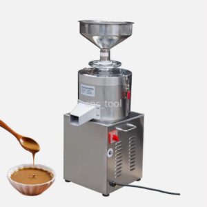 Commercial Electric Sesame Butter Machine Peanut Butter Maker Grinding 15kg/h