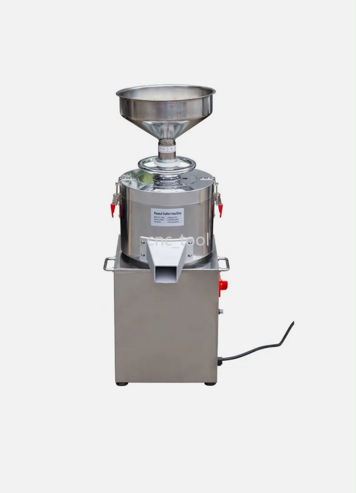 Commercial Electric Sesame Butter Machine Peanut Butter Maker Grinding 15kg/h - Image 6
