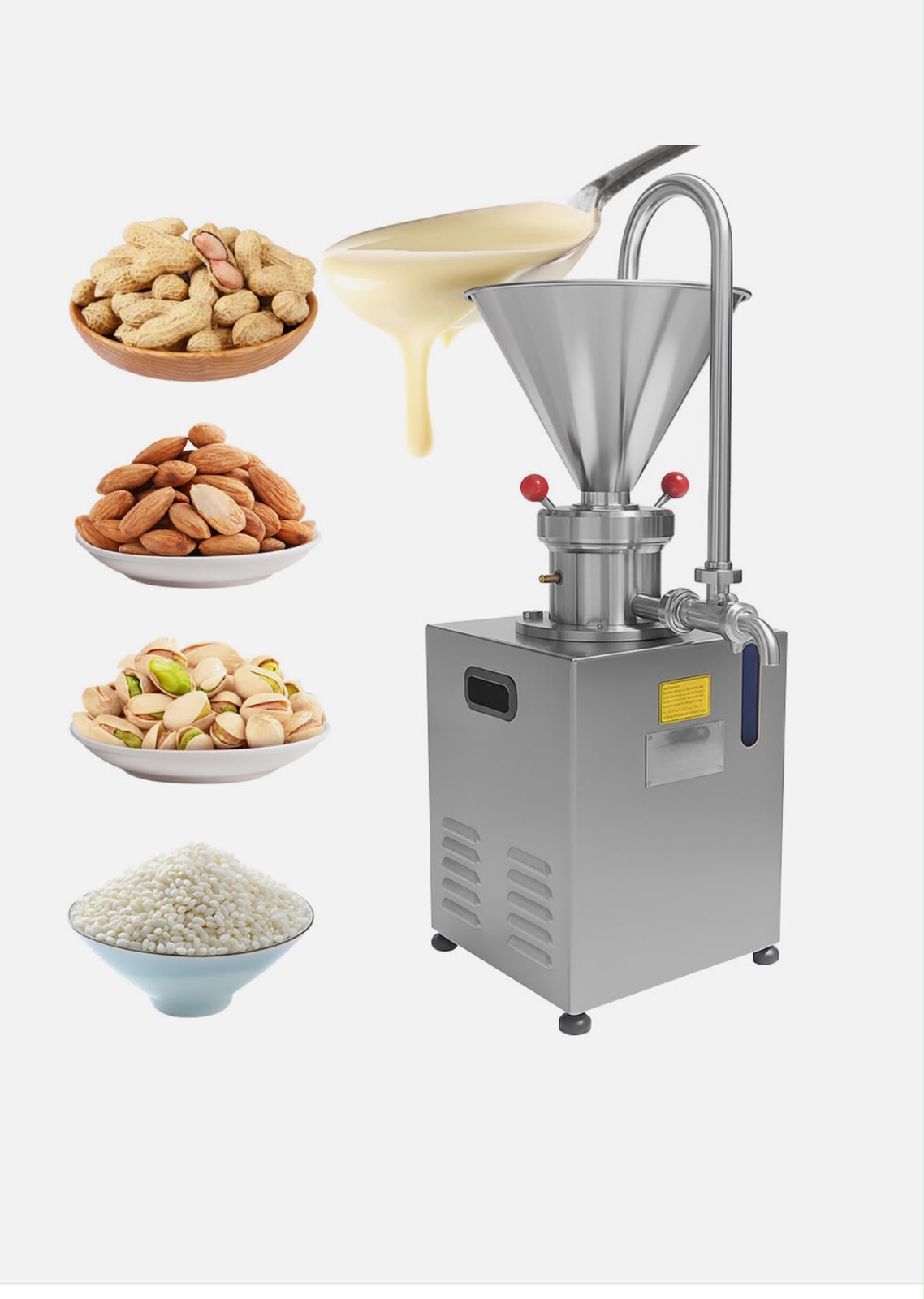 Commercial Split Peanut Butter Maker Mill Grinding Colloid Jam Paste Machine - Image 18