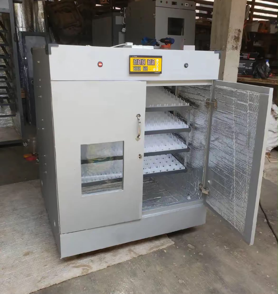 Commercial Automatic Egg Incubator (Cabinet Type)