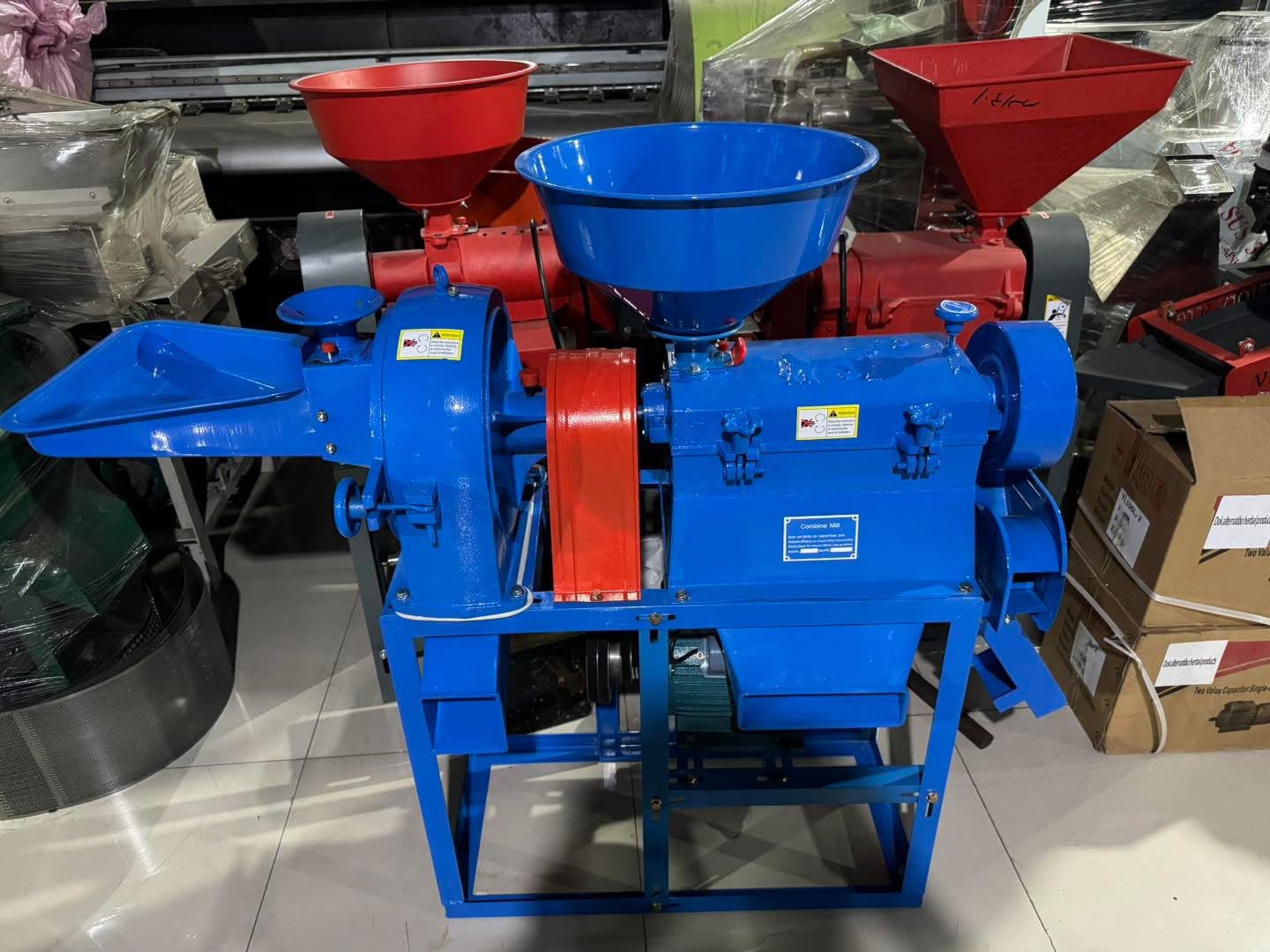 Combined Maize Mill and Hammer Mill (2-in-1 Grain Milling Machine)
