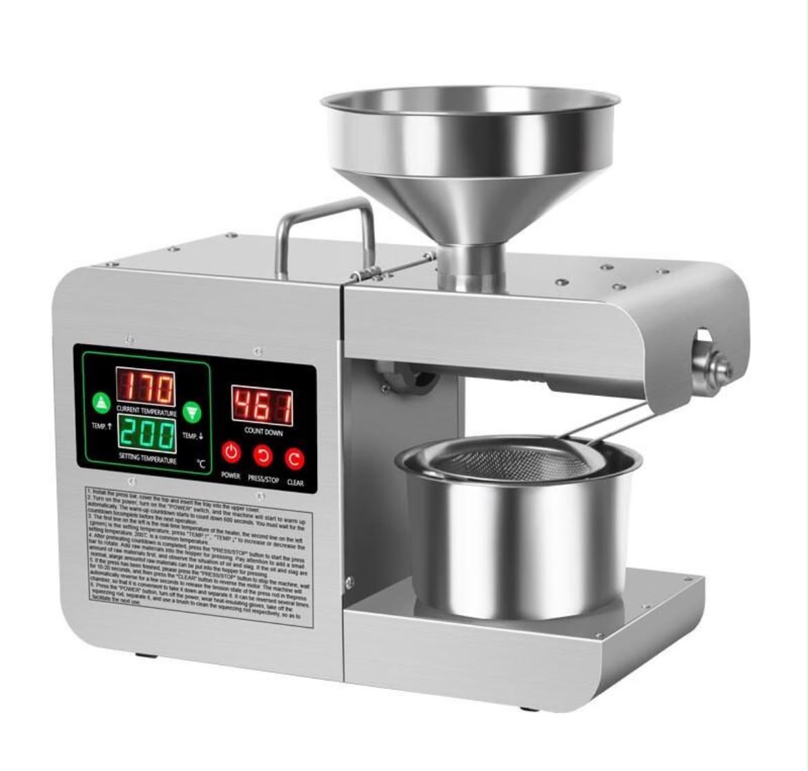 Automatic Oil Press Machine